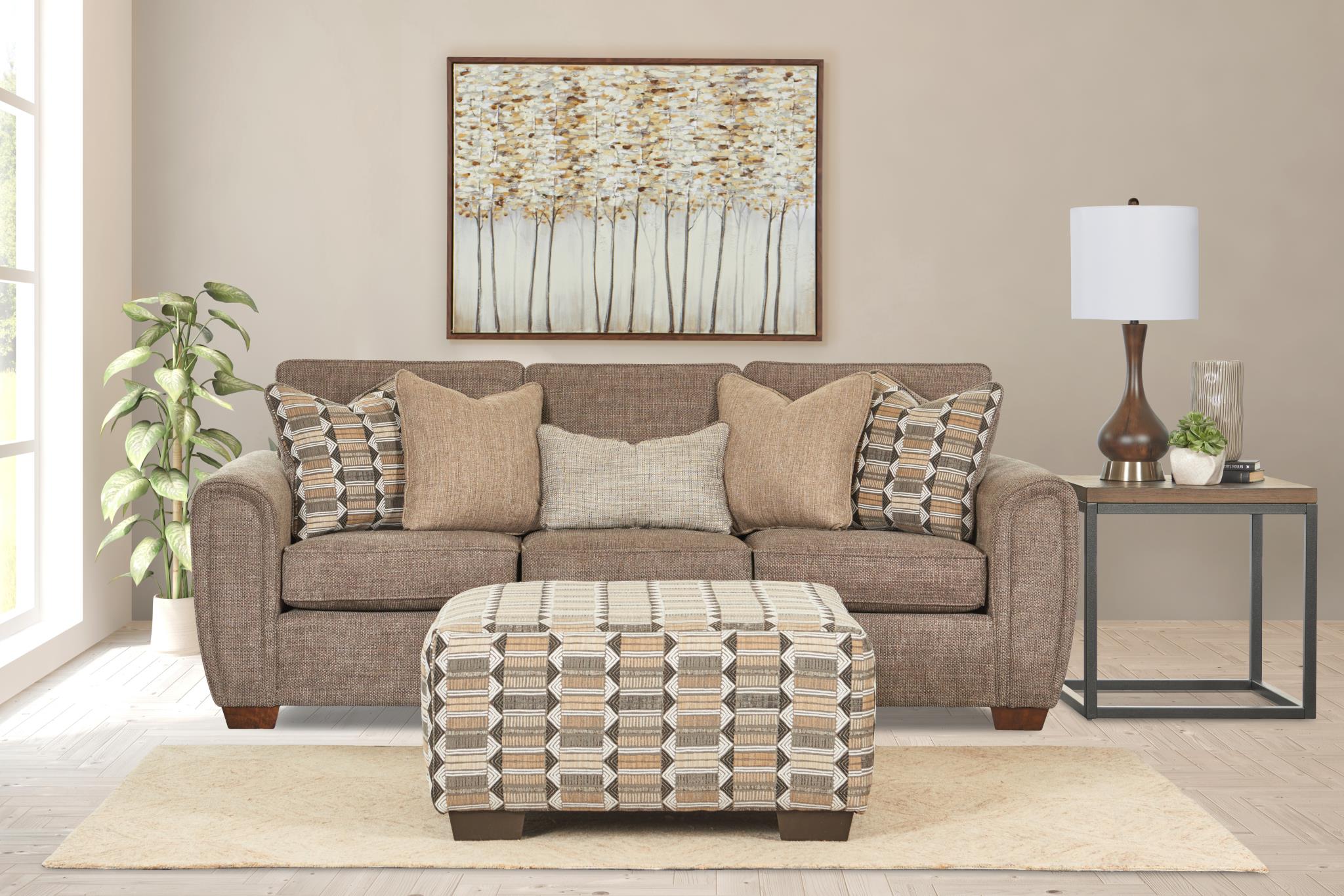 mason sofa brown